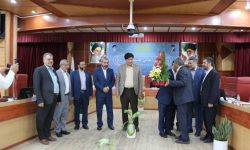 مراسم تحلیف عضو جدید شورای اسلامی شهر اهواز در صد و هفدهمین جلسه شورای شهر