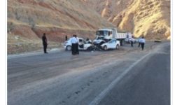 تصادف مرگبار در جاده مرگ