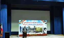 مراسم بزرگداشت ۳۰ مهرماه سالروز حمله موشکی در مسجدسلیمان برگزار شد