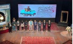 تقدیر هیت داوران  از هنرمند مسجدسلیمانی در جشنواره بین المللی نمایش های آیینی و سنتی