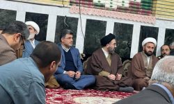 حضور شهردار و اعضای شورای شهر مسجدسلیمان در مراسم بزرگداشت حماسه ۹ دیماه