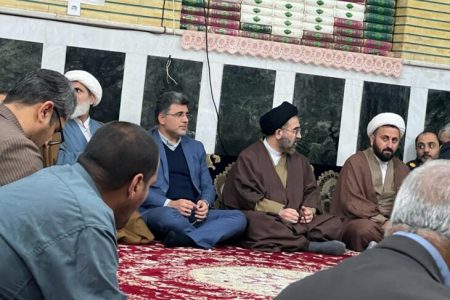 حضور شهردار و اعضای شورای شهر مسجدسلیمان در مراسم بزرگداشت حماسه ۹ دیماه