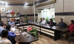 برگزاری جلسات هفتگی با حضور آرش قنبری شهردار مسجدسلیمان برگزار گردید