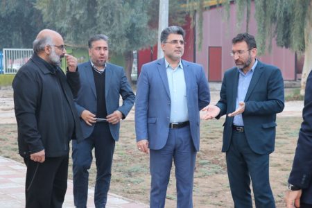 بازدید میدانی شهردار و فرماندار مسجدسلیمان از روند اجرایی برخی پروژه های شهری