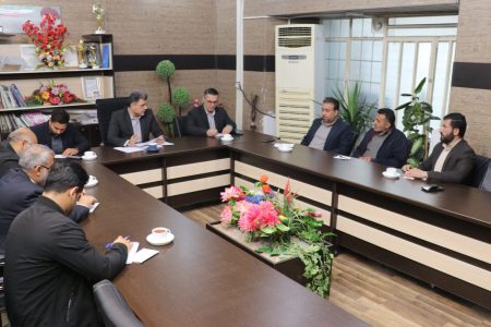 جلسه آرش قنبری شهردار با معاونین و مسولین شهرداری مسجدسلیمان