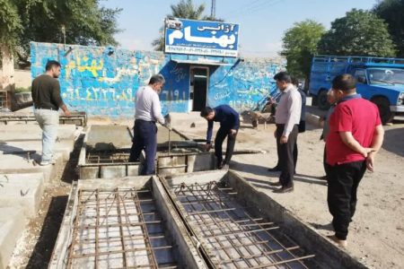 بازدید میدانی شهردار مسجدسلیمان از برخی پروژه های عمرانی شهری