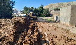 آغاز عملیات تسطیح و زیرسازی مسیر منطقه شیخ آباد مسجدسلیمان