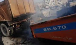 عملیات زیرسازی و روکش آسفالت منطقه پنج بنگله اجرایی گردید