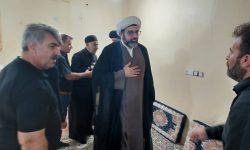 در پی درگذشت والده ماجده شهید ایزدیان صورت گرفت.  حضور منتخب مردم  خوزستان در مجلس خبرگان رهبری در منزل شهید.