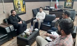 نشست شهردار با فرماندار شهرستان مسجدسلیمان در خصوص تپه رانشی دو راه بی بیان برگزار شد