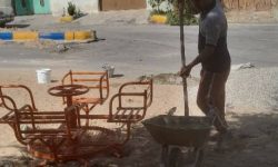 آغاز عملیات احداث بوستان جدید منطقه نورآباد توسط شهرداری مسجدسلیمان
