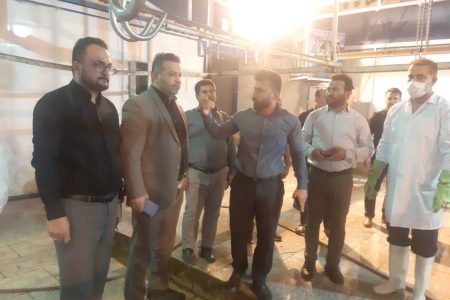 بازدید محمد خسروی شهردار مسجدسلیمان از کشتارگاه دام
