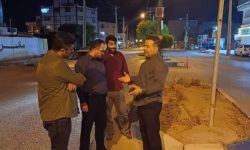 بازدید شبانه شهردار مسجدسلیمان  به همراه معاون خدمات شهری، امور زیربنایی و شهرسازی از مناطق سطح شهر جهت بررسی و رفع مشکلات