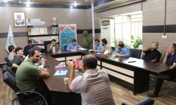 برگزاری جلسه شهردار مسجدسلیمان با پیمانکاران جهت بررسی موانع اجرای پروژه ها