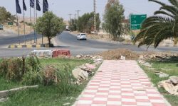 عملیات بازسازی و زیباسازی میدان سردار شهید حاج قاسم سلیمانی