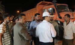 بازدید میدانی شهردار و فرماندار مسجدسلیمان از پروژه فاضلاب شهری