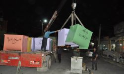 تعویض مخازن زباله فرسوده سطح شهر توسط شهرداری مسجدسلیمان