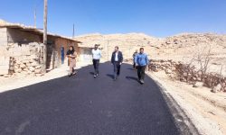 فرماندار مسجدسلیمان:  بهسازی و آسفالت روستاهای نرگسی و سر زندان بخش گلگیر شهرستان