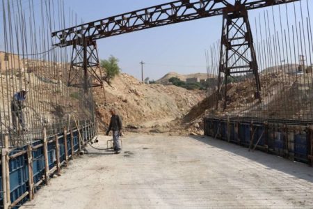 بازدید شهردار و فرماندار مسجدسلیمان به همراه اعضای شورای شهر از بلوار دوم شهری