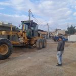 عملیات زیرسازی و آسفالت بازارچه دست فروشان مسجدسلیمان انجام شد