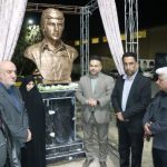 سردیس شهید انقلاب، داریوش محمدی در مسجدسلیمان رونمایی شد