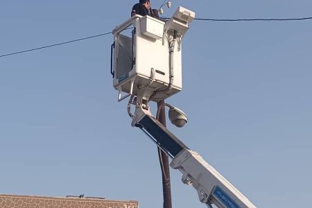 اجرای نورپردازی پل‌های چمران و هشت‌بنگله توسط شهرداری مسجدسلیمان