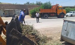 پاکسازی و لایروبی کانال‌های شهری به همت معاونت خدمات شهرداری مسجدسلیمان