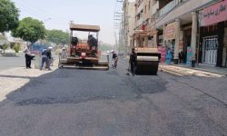 پایان انتظار در یکی از مسیرهای پرتردد مسجدسلیمان/محور پنج‌بنگله تا باشگاه مرکزی تحت پوشش آسفالت قرار گرفت