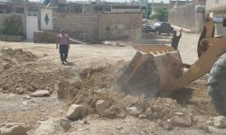 گزارش عملکرد هفتگی معاونت امور زیربنایی شهرداری در حوزه عمران شهری