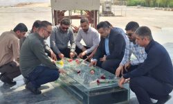 آغاز هفته وحدت با تجدید میثاق شهردار مسجدسلیمان با شهدا و برپایی میز خدمت در مصلی