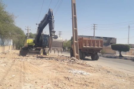 اجرای طرح گسترده نخاله‌برداری در مناطق مختلف مسجدسلیمان