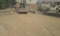 عملیات زیرسازی پل محله‌ی ریل وی انجام شد