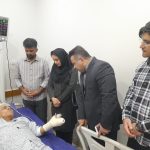 عیادت شهردار مسجدسلیمان از دکتر غلامرضا خواجه‌پور