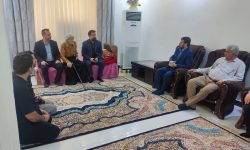 مدیرکل ارشاد اسلامی در مسیر روایت‌گری فرهنگی؛ از وداع با پیمان نجف‌پور تا عیادت هنرمندان پیشکسوت مسجدسلیمان
