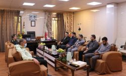 دیدار شهردار مسجدسلیمان با فرمانده انتظامی به مناسبت هفته نیروی انتظامی