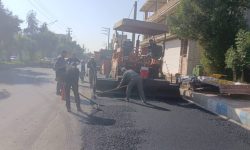 اجرای عملیات آسفالت محور دسترسی تقاطع سرکوره‌ها به تقاطع مالجونکی با دستور شهردار مسجدسلیمان