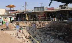 آغاز عملیات بهسازی و تعریض میدان نمره یک مسجدسلیمان