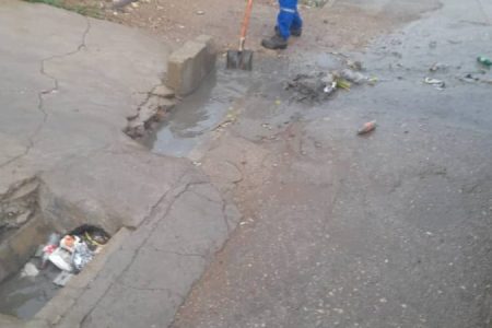 اقدامات فوری شهرداری مسجدسلیمان برای رفع نقاط آبگیر پس از بارندگی شدید