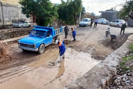 مسجدسلیمان زیر چتر عملیات گسترده پاکسازی و لایروبی