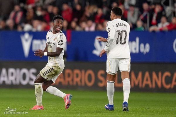 اوساسونا ۲ – رئال مادرید ۱/ هدیه ویژه به بارسلونا با طلسم‌شکنی پانزده ساله