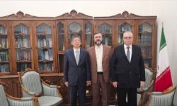 دیدار و گفتگوی غریب آبادی با سفرای روسیه و چین