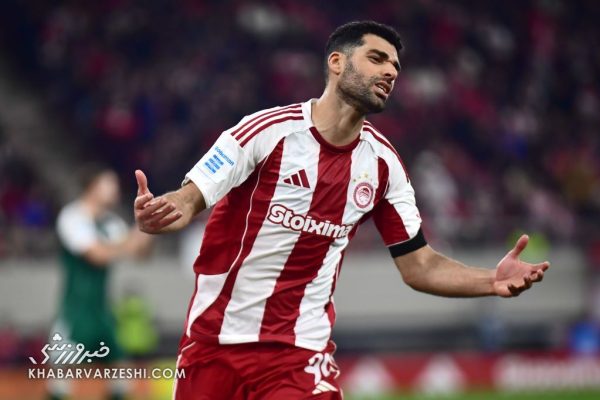 طارمی خطرناک‌ترین بازیکن المپیاکوس در بازی تلخ