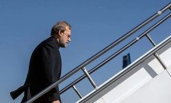 علی لاریجانی دوحه را به مقصد ایران ترک کرد