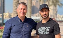 لبخند شجاع و اخم اسکوچیچ/ قاب مشترک سرمربی و مدافع تراکتور در قطر +عکس