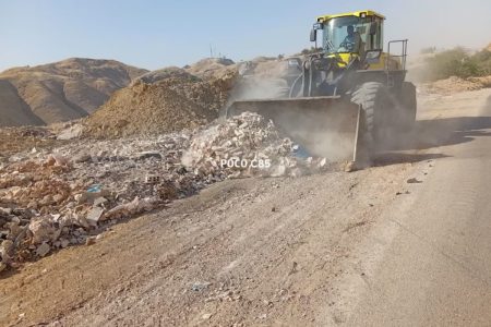 سرپرست شهرداری مسجدسلیمان خبر داد: پاکسازی و نخاله‌برداری مسیر تالار یادمان به پشت برج و چاه شماره یک