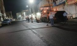 روکش آسفالت خیابان حنیف‌نژاد تکمیل شد