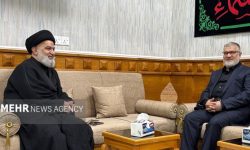 دیدار معتمدیان با تولیت آستان مقدس حضرت ابوالفضل العباس(ع)