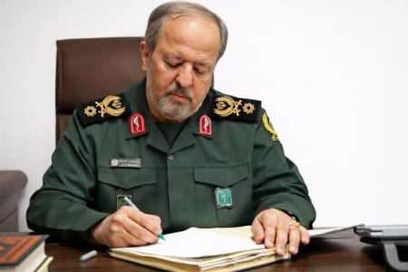پیام سرپرست وزارت دفاع درپی انتصاب مجدد اژه‌ای به ریاست قوه قضائیه
