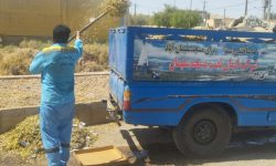جبهه گسترده خدمات شهری برای پاکیزگی مسجدسلیمان؛ نقاط مختلف شهر پاکسازی شد