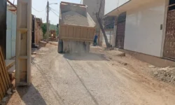 مطالبه مردم نفتک روی ریل اجرا؛ عملیات زیرسازی معابر پشت پایانه مسافربری آغاز شد